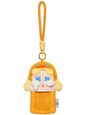 pop mart crybaby crying again plush card holder - duck you